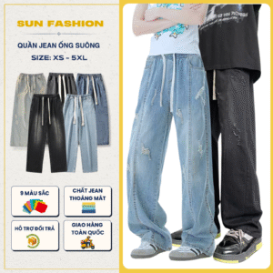 Quần Jean Bigsize Cạp Chun 09