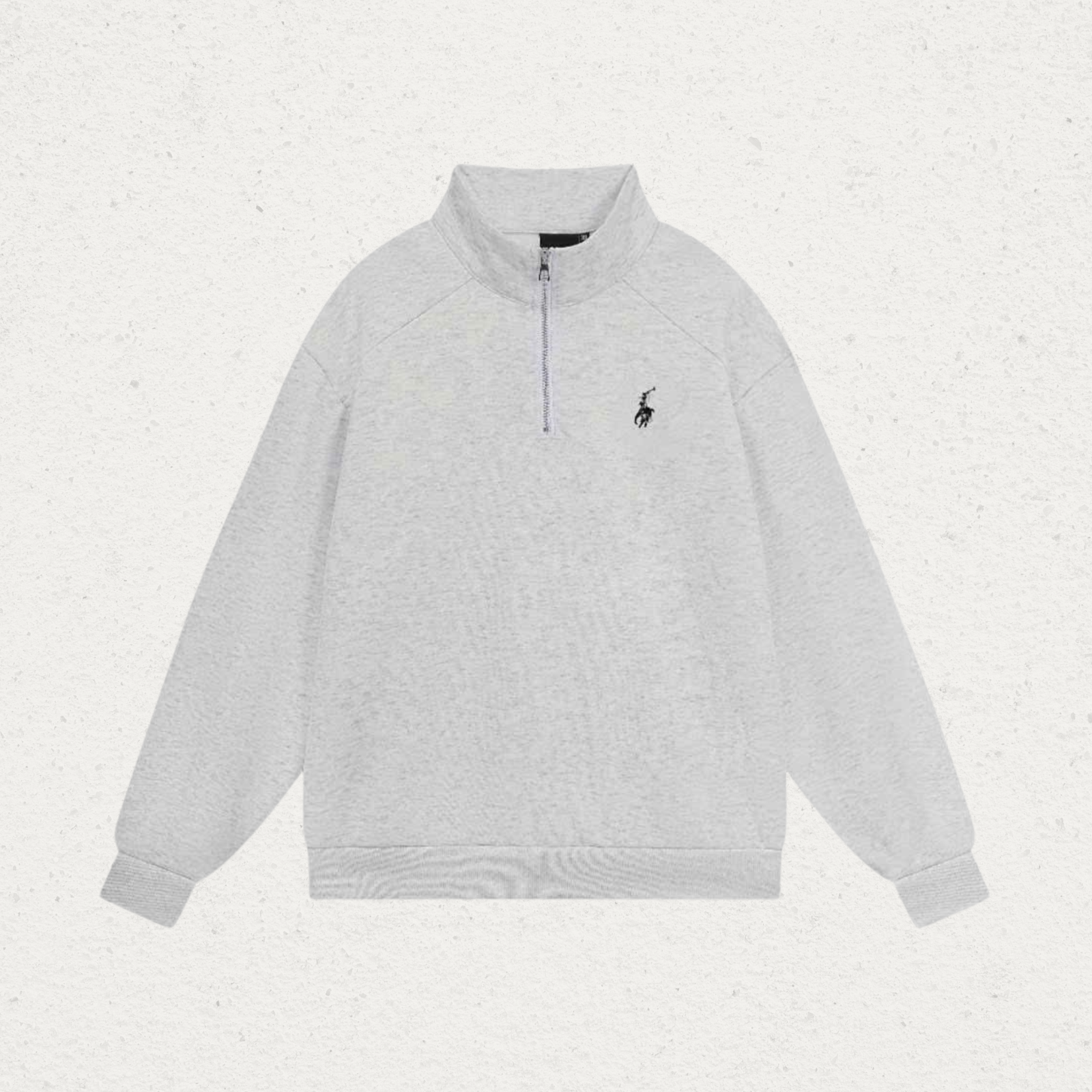 Áo Sweater Cổ Zip P5 Nam Nữ - Ảnh 3
