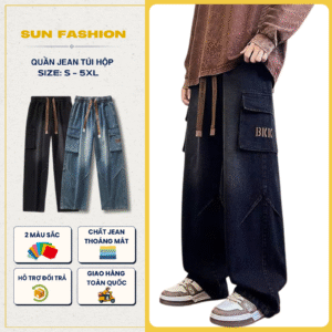Quần Jean Túi hộp Cạp Chun 115