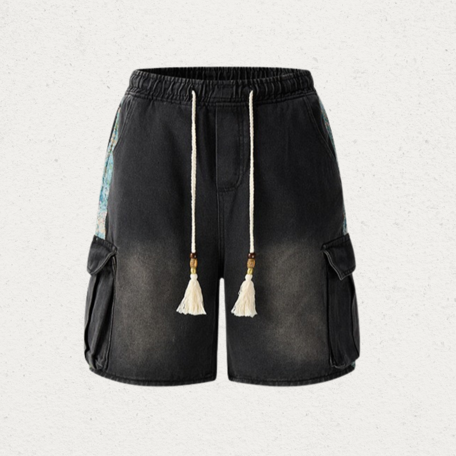 Alternative view of Quần Short Jean Cạp Chun S9